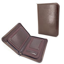Carpeta 116 Símil Cuero Café Tamaño Protocolar [Regalo Personalizado]