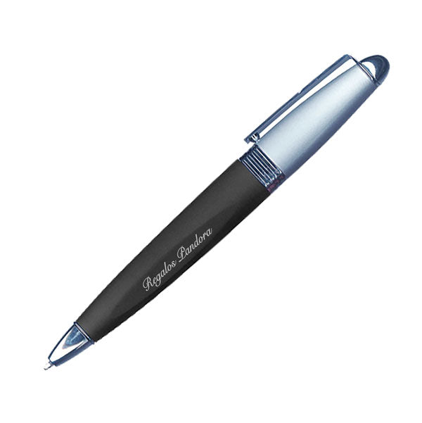 Lápiz Bolígrafo Metal Negro [Regalo Personalizado]