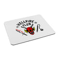 Mousepad eco cuero rígido HELLFIRE CLUB Stranger Things Blanco
