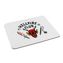 Mousepad eco cuero rígido HELLFIRE CLUB Stranger Things Blanco