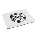 Mousepad eco cuero rígido Upside Down Stranger Things Blanco