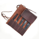 Funda Cuchillos Cuero Genuino [Personalizado]