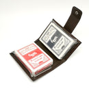 Juego de Naipes de Bolsillo color Café [Regalo Personalizado]