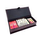 Set de Juego de Naipe y Dominó Vino [Regalo Personalizado]