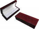 Caja de Bolígrafo Caoba Vitrificada