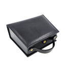 Juego de mesa Múltiple 2 Cachos Símil Cuero NEGRO [Regalo Personalizado]