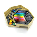 Set Entretenido de lapices Hexagonal [Personalizado]