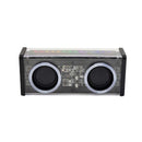 Parlante Portátil retro con luces LED