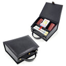 Juego de mesa Múltiple 2 Cachos Símil Cuero NEGRO [Regalo Personalizado]