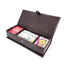 Set de Juego de Naipe y Dominó Cafe [Regalo Personalizado]