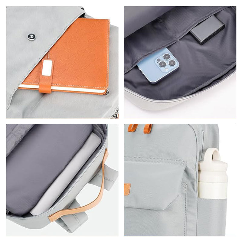 Mochila VGOAL 6324W Inari Gris ♻️