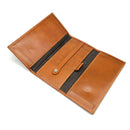 Billetera tiple de cuero 408