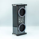 Parlante Portátil retro con luces LED