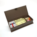Set de Juego de Naipe y Dominó Cafe [Regalo Personalizado]