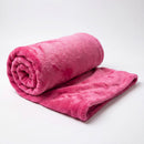 Frazada Ultra suave microfibra cachemira Fucsia
