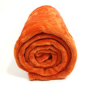 Frazada Ultra suave microfibra cachemira Naranja