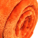 Frazada Ultra suave microfibra cachemira Naranja