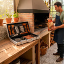 Maleta parrillera metálica [Regalo Personalizado]