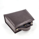 Juego de mesa Múltiple 2 Cachos Símil Cuero CAFE [Regalo Personalizado]