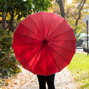 Paraguas 16 Varillas Burdeos