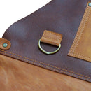Pechera Parrillera Cuero Premium Dúo [Regalo Personalizado]