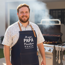 Pechera "Al mejor papá parrillero - Excelente servicio Tamaño XL