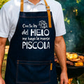 Pechera Mezclilla "Con tu Ley del Hielo, me hago la mansa Piscola"