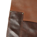 Pechera Parrillera Cuero Premium Dúo [Regalo Personalizado]