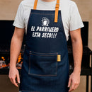 Pechera de mezclilla con reno - El Parrillero está Seco!