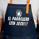 Pechera de mezclilla con reno - El Parrillero está Seco!