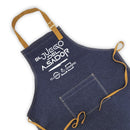 Pechera Mezclilla "El Juego del Asador"