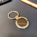 Llavero circulo metálico Black [Regalo Personalizado]