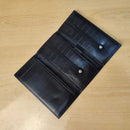 Billetera tiple de cuero 409 [Regalo Personalizado]