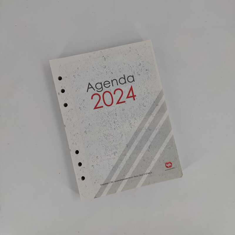 Papeleria Agenda con Mecanismo A3030 - 2024