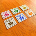 Set 6 posavasos personalizados