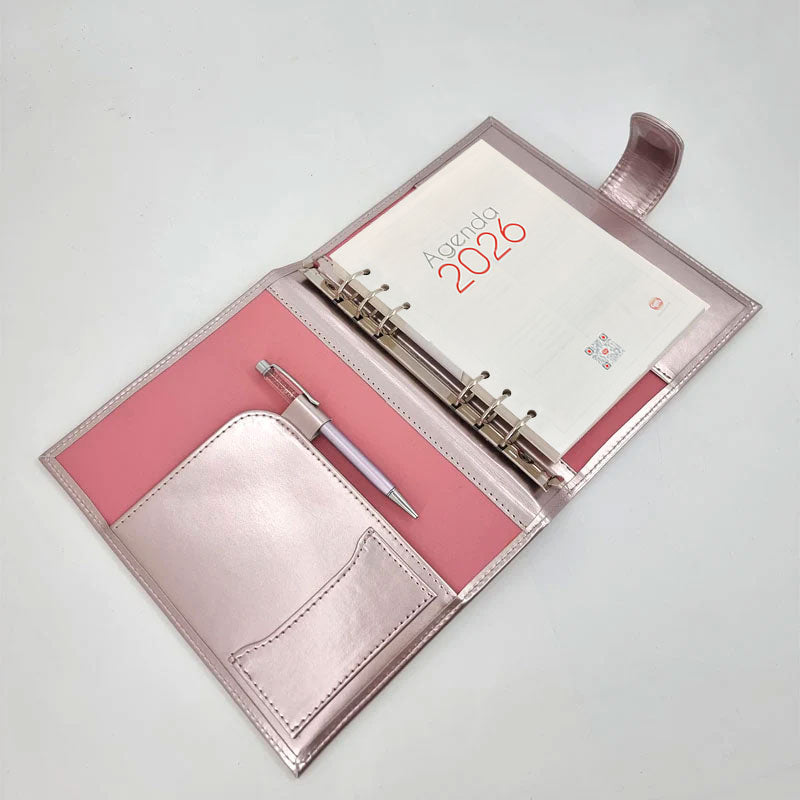Agenda con Mecanismo A3030 - Año 2026 Light Pink [Regalo Personalizado]