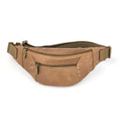 Banano Bandolera Cuero Café Claro