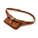 Banano Bandolera Cuero Café