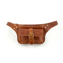 Banano Bandolera Cuero Café