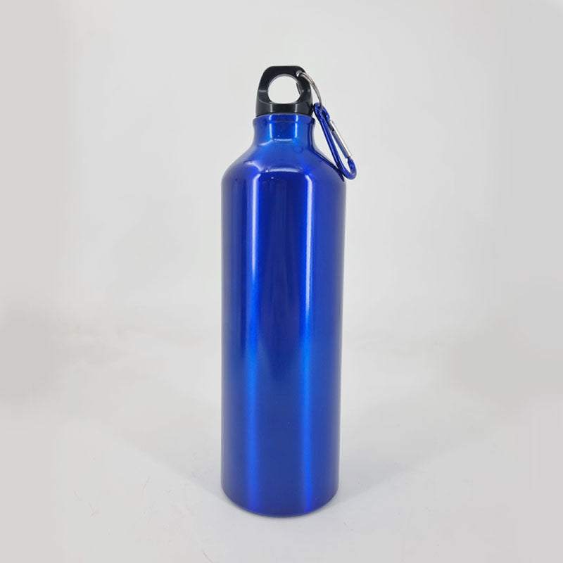 Botella de Aluminio Azul 750cc [Regalo Personalizado]