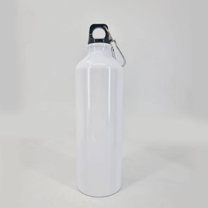 Botella de Aluminio Blanca 750cc [Regalo Personalizado]