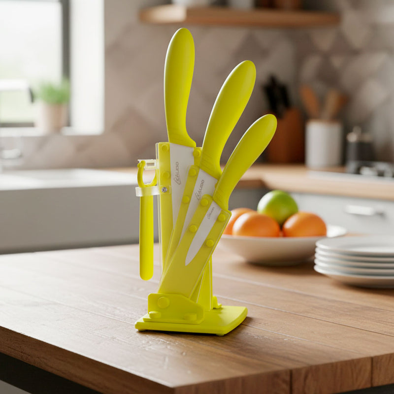 Cuchillos de Cerámica verdes Pistacho