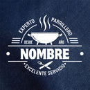 Pechera Mezclilla "Experto parrillero" [Regalo Personalizado]