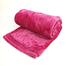 Frazada Ultra suave microfibra cachemira Fucsia