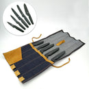 Set Cuchillos 5pcs con funda portable [Regalo Personalizado]