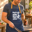 Pechera Mezclilla "Mundial sin Asado es....."