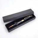 Lápiz Bolígrafo Negro y Cristales [Regalo Personalizado]