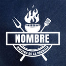 Pechera Mezclilla "Maestro de la Parrilla" [Regalo Personalizado]