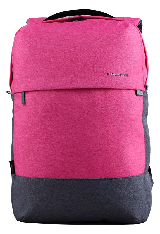 Mochila Kingsons Porta Notebook 15.6" Rosada