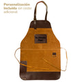 Pechera parrilla cuero y reno  [Regalo Personalizado]